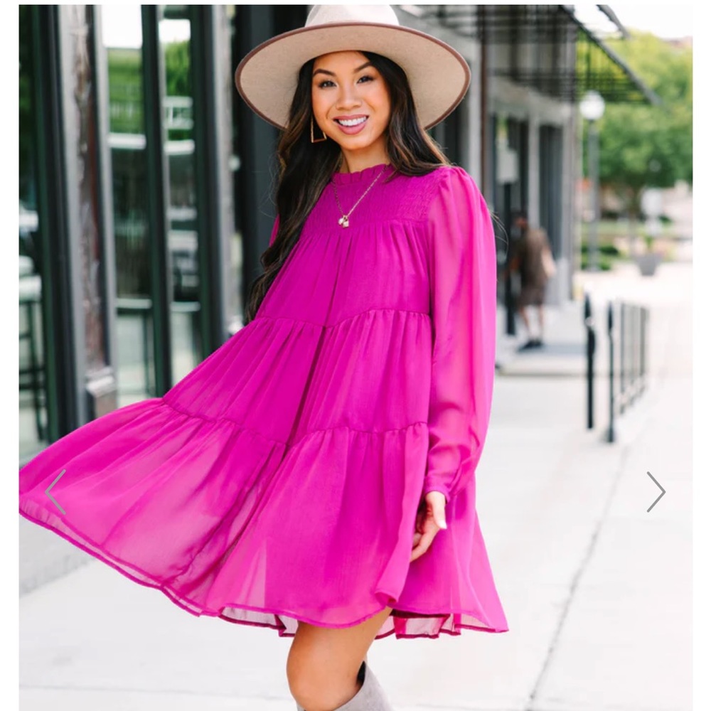 NWT Purple Baby Doll Dress